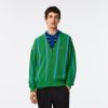 Pullovers | LACOSTE Cardigan Col V Homme Lacoste En Coton Biologique