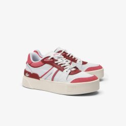 Sneakers | LACOSTE Sneakers L002 Evo Femme En Cuir Et Mesh