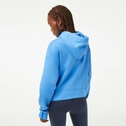 Sweatshirts | LACOSTE Sweatshirt A Capuche Jogger Femme Lacoste Avec Passe-Pouce