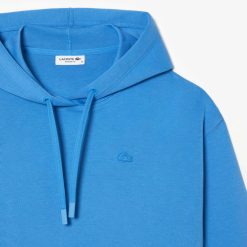 Sweatshirts | LACOSTE Sweatshirt A Capuche Jogger Femme Lacoste Avec Passe-Pouce