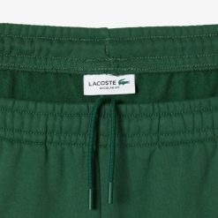 Pantalons & Shorts | LACOSTE Short Color-Block Homme Lacoste En Molleton Gratte