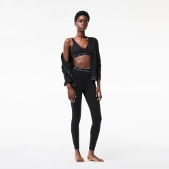 Sous-Vetements Et Vetements D'Interieur | LACOSTE Legging D'Interieur En Coton Stretch