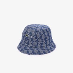 Chapeaux & Casquettes | LACOSTE Bob Reversible En Jacquard A Monogramme Signature