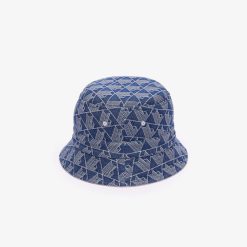 Chapeaux & Casquettes | LACOSTE Bob Reversible En Jacquard A Monogramme Signature