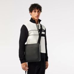 Sacoches & Pochettes | LACOSTE Sacoche Plate Men'S Classic Effet Petit Pique