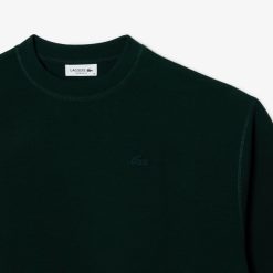 Sweatshirts | LACOSTE Sweatshirt Jogger Femme Lacoste Imprime Au Dos