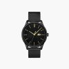 Montres | LACOSTE Montre Vienna Homme Avec Bracelet En Acier Noir Plaque Ionique