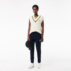 Pantalons & Shorts | LACOSTE Pantalon De Survetement Jogger Avec Imprime Signature