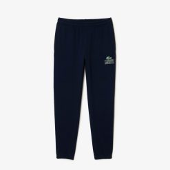 Pantalons & Shorts | LACOSTE Pantalon De Survetement Jogger Avec Imprime Signature