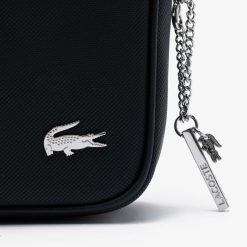 Sacs A Bandouliere | LACOSTE Sac Crossover Daily Lifestyle Moyen En Toile