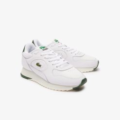 Sneakers | LACOSTE Sneakers Linetrack Femme En Cuir