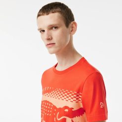 Vetements De Sport | LACOSTE T-Shirt Homme Lacoste Tennis X Novak Djokovic En Jersey