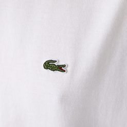 T-Shirts | LACOSTE T-Shirt A Col Rond En Coton Premium