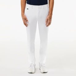 Pantalons & Shorts | LACOSTE Pantalon Golf Slim Fit En Twill Absorbant