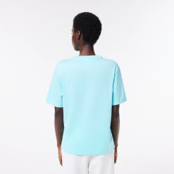 T-Shirts | LACOSTE T-Shirt A Col Rond En Coton Premium