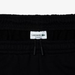 Pantalons & Shorts | LACOSTE Short Jogger Color-Block Imprime En Molleton Non Gratte