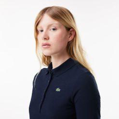 Vetements De Sport | LACOSTE Polo Femme Slim Fit Golf Lacoste Sport Ultra-Dry En Coton Biologique