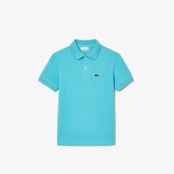 Vetements Fille | LACOSTE Polo Enfant Lacoste Regular Fit En Petit Pique Uni