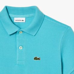 Vetements Fille | LACOSTE Polo Enfant Lacoste Regular Fit En Petit Pique Uni