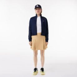 Robes & Jupes | LACOSTE Jupe Courte Plissee En Coton