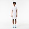 Robes & Jupes | LACOSTE Robe Polo Femme Lacoste En Petit Pique Souple