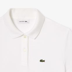 Robes & Jupes | LACOSTE Robe Polo Femme Lacoste En Petit Pique Souple