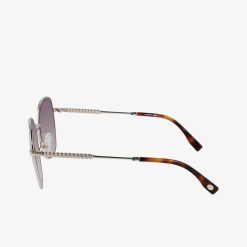 Lunettes De Soleil | LACOSTE Lunettes De Soleil Neoheritage Ovales En Metal