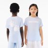 Vetements Fille | LACOSTE T-Shirt En Coton Imprime Crocodile