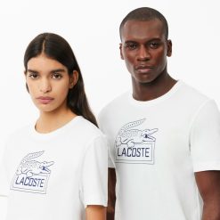 Vetements De Sport | LACOSTE T-Shirt Tennis Ultra-Dry Sport Edition Roland Garros