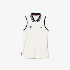 Vetements De Sport | LACOSTE Polo Sans Manche Sport Edition Roland Garros