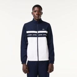 Vetements De Sport | LACOSTE Survetement Tennis Sportsuit Avec Bande Siglee