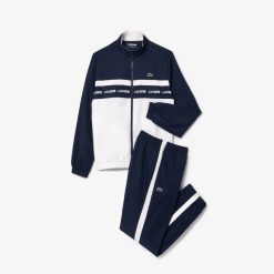 Vetements De Sport | LACOSTE Survetement Tennis Sportsuit Avec Bande Siglee