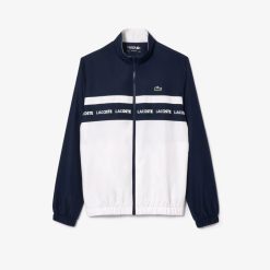 Vetements De Sport | LACOSTE Survetement Tennis Sportsuit Avec Bande Siglee