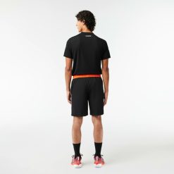 Vetements De Sport | LACOSTE Short Tennis En Tissu Extensible Et Recycle