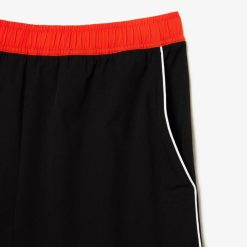 Vetements De Sport | LACOSTE Short Tennis En Tissu Extensible Et Recycle