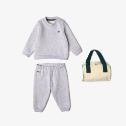 Accessoires | LACOSTE Ensemble De Survetement Bebe Lacoste En Coton Biologique