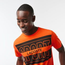 Vetements De Sport | LACOSTE T-Shirt Sport Regular Fit En Coton