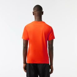 Vetements De Sport | LACOSTE T-Shirt Sport Regular Fit En Coton