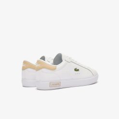 Sneakers | LACOSTE Sneakers Powercourt Femme En Cuir