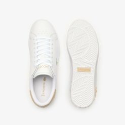 Sneakers | LACOSTE Sneakers Powercourt Femme En Cuir