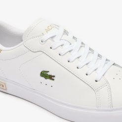 Sneakers | LACOSTE Sneakers Powercourt Femme En Cuir