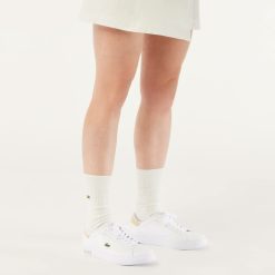 Sneakers | LACOSTE Sneakers Powercourt Femme En Cuir