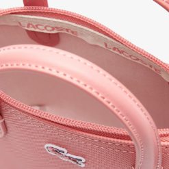 Sacs A Bandouliere | LACOSTE Mini Sac Cabas Zippe L.12.12 Concept Petit Pique Uni