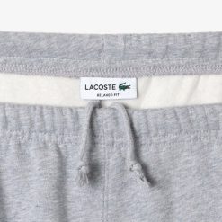 Pantalons & Shorts | LACOSTE Pantalon De Survetement Jogger A Imprime Signature