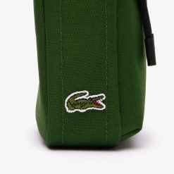 Sacs A Bandouliere | LACOSTE Sacoche Verticale Lacoste Neocroc En Fibres Recyclees