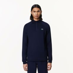 Vetements De Sport | LACOSTE Sweatshirt Homme Lacoste Golf Avec Col Banane