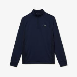 Vetements De Sport | LACOSTE Sweatshirt Homme Lacoste Golf Avec Col Banane