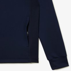 Vetements De Sport | LACOSTE Sweatshirt Homme Lacoste Golf Avec Col Banane