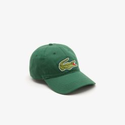 Chapeaux & Casquettes | LACOSTE Casquette Unie Ajustable Lacoste En Twill De Coton Biologique