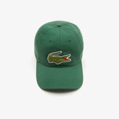 Chapeaux & Casquettes | LACOSTE Casquette Unie Ajustable Lacoste En Twill De Coton Biologique